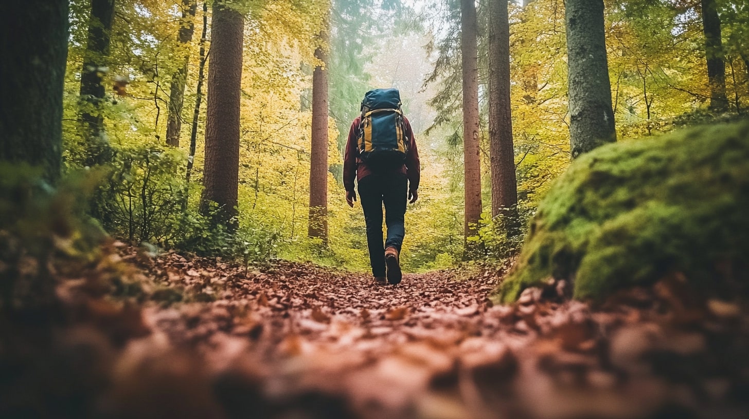 Paysages variés autour de Saint-Gervais : crêtes du Caroux, ruisseaux ombragés, forêts et hameaux oubliés à découvrir en marchant.